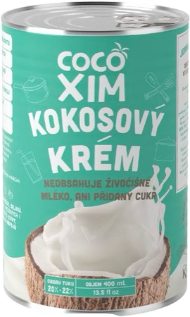 Kokosový krém 22–24 % tuku 1 l